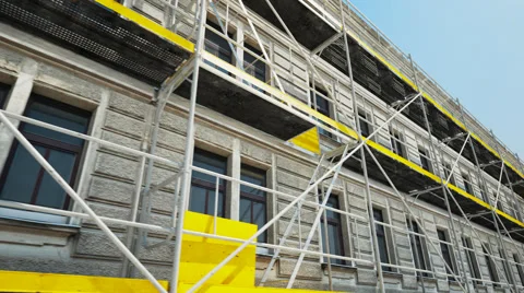 Building Construction Site Video stock 49997875