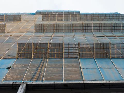 Building construction site work Stock Photos