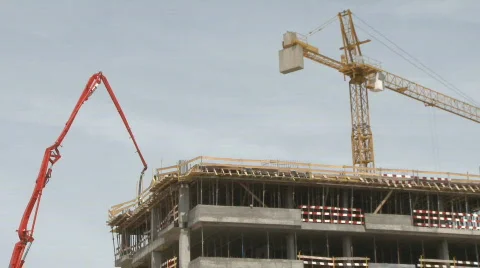Building construction time lapse Stock Footage 400159