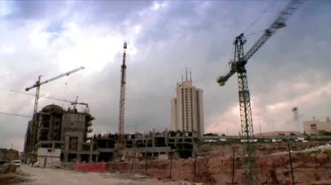 Building Construction - Time Lapse Stock Footage 10868615
