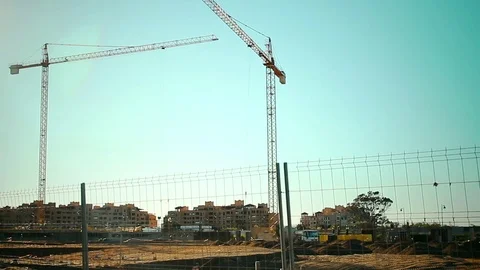 Building Construction Timelapse Stock Footage 87978606