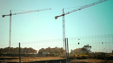 Building Construction Timelapse Stock Footage 87979322