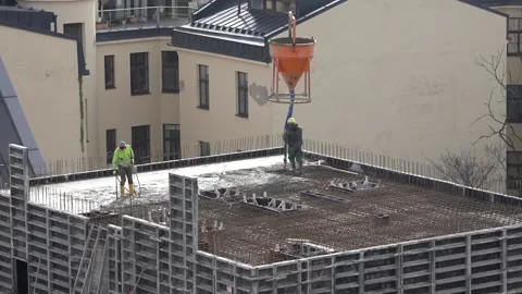Building Construction in the works Stock Footage 239631181