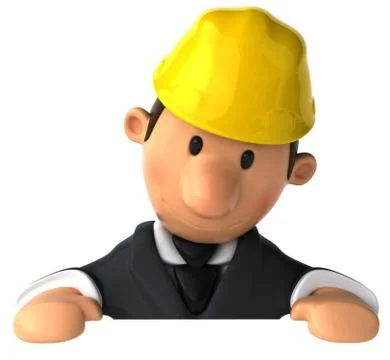 Building contractor Ilustración de archivo