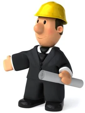 Building contractor Ilustración de archivo