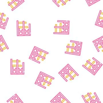 Building contruction color icon vector flat illustration Ilustración de archivo