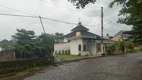 Building in Cool Day Stock Footage 296233397