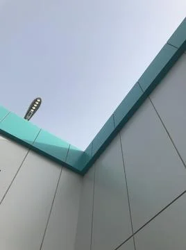 The building corner Stock Photos