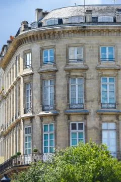 Building corner, Real old building France Fotos de archivo