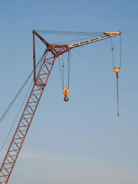 Building crane Stock Photos