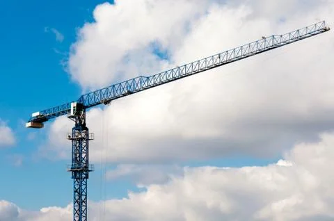 Building crane Stock Photos
