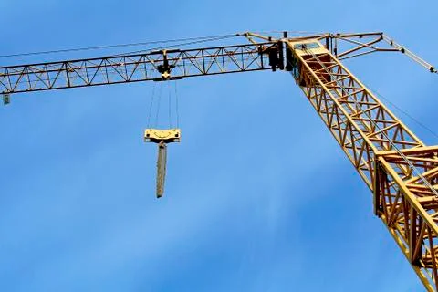 Building crane Stock Photos