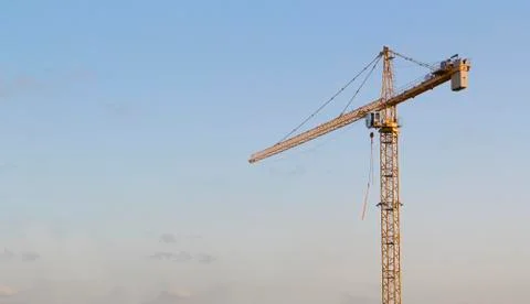 Building crane 写真素材