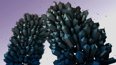 Building Crystals (HD) Stock-Footage 22651480