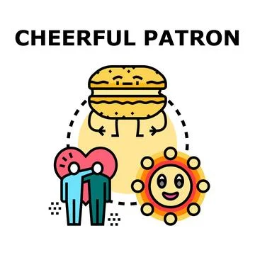 Building customer loyalty with positive feedback concept Ilustração Stock