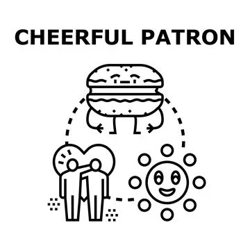 Building customer loyalty with positive feedback concept Ilustração Stock