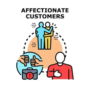 Building customer loyalty through feedback and appreciation Ilustración de archivo