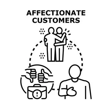 Building customer loyalty through feedback and appreciation Ilustración de archivo
