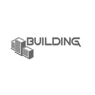 BUILDING design logo Stock Illustration