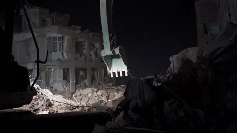 Building destroyed in too many earthquakes. Stock Footage 233222201