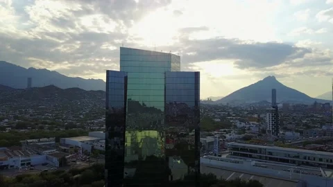 Building Drone Stock Footage 169617908