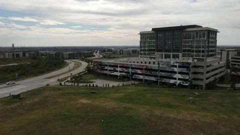 Building Drone view from sky Stock Footage 162794163