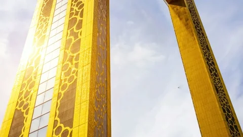 Building Dubai Frame Stock Footage 147840276