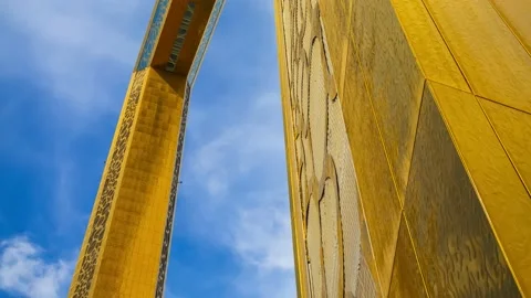 Building Dubai Frame Stock Footage 147961390