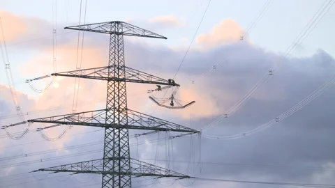 Building electrical infrastructure Stock-Footage 163078784