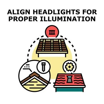 Building elements adjusting, constructing, and improving house 스톡 일러스트