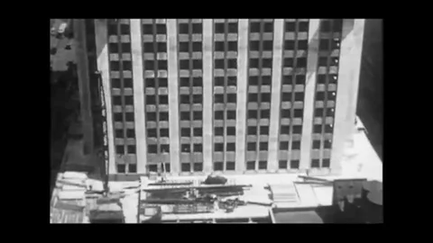 Building of the Empire State Building Video stock 98758706