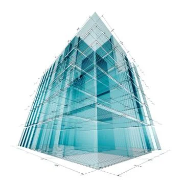 Building engineering construction Stock Illustration
