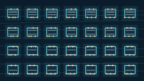 Building Envelope Pressure Leakage Path Seamless Technical Loop Stock Footage 346512443