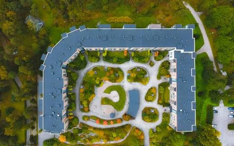 Building in Espoo 스톡 사진