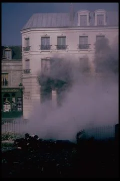 Building Exploding, France Stock Photos