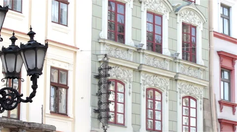 Building facade Video stock 45864406