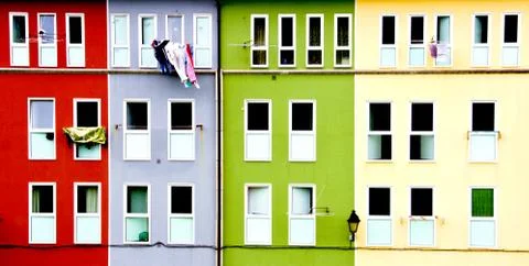 Building facade Stock Photos