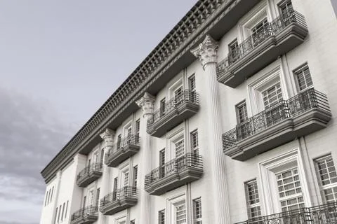 Building facade Stock Photos