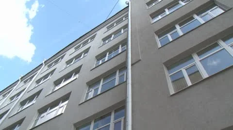 Building face Stock Footage 8961396