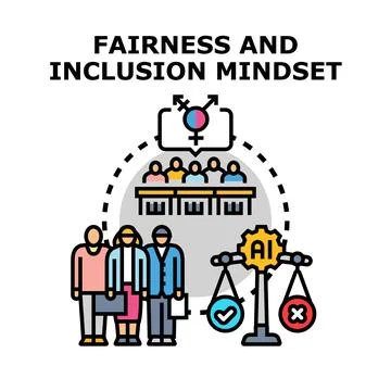 Building fairness and inclusion mindset in decision making Ilustración de archivo