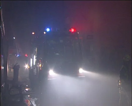 Building Fire NSW Fire Brigade PT2 Stock Footage 138268
