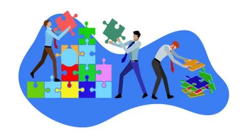 Building flat vector illustration Stock Illustration