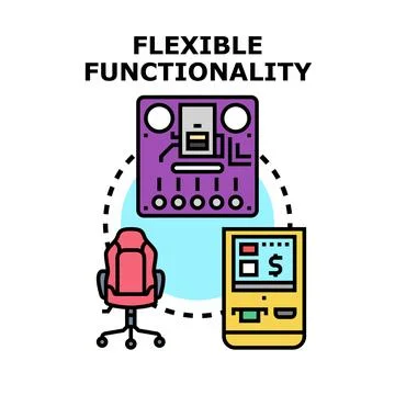 Building flexible functionality for modern technical solutions Ilustración de archivo