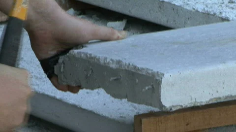 Building A Foot Bridge 스톡 동영상 790969