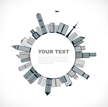 Building frame Stock Illustration