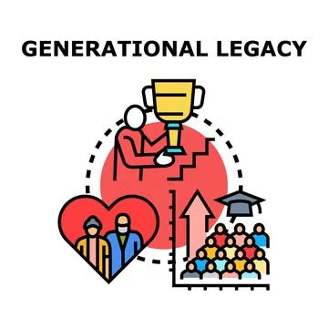 Building generational legacy and future success Illustration