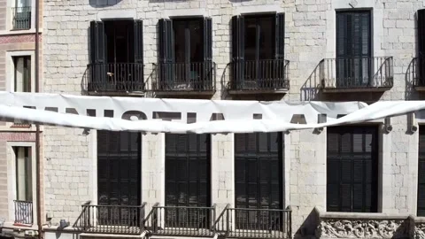 Building in Girona Stock Footage 167199333