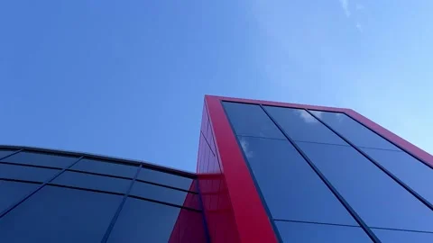 Building glass facade Stock Footage 220768245