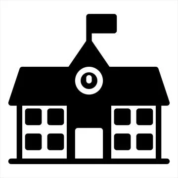 Building glyph icon vector illustration isolated on white background Ilustración de archivo