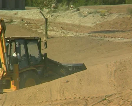 Building Golf Course Stock Footage 25860182